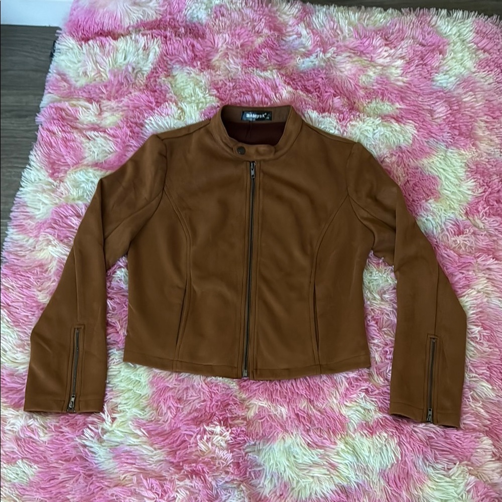 Allegra‎ K Brown Blazer Classic Design
